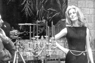 Deneuve tournage Perpignan